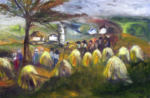 Amish Harvest (24"x36")
#0518 Amish Harvest (24"x36")
#0518