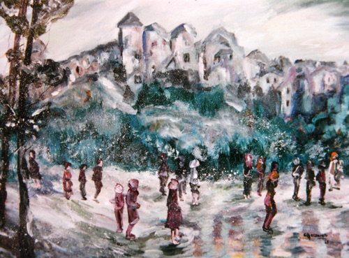 Winter's Dawn (24"x30")
#8830