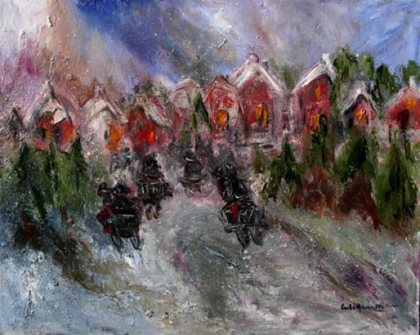 Winter Ride (24"x30")
#1010 Winter Ride (24"x30")
#1010