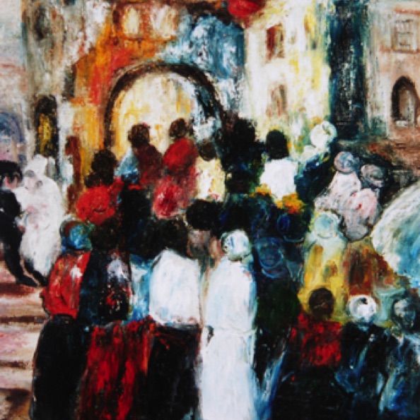 A Day in Venice (A) (42"x32")
#9501 A Day in Venice (A) (42"x32")
#9501